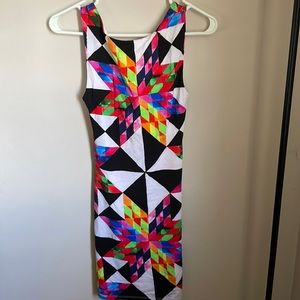 Mara Hoffman Peach multi swim coverup size small